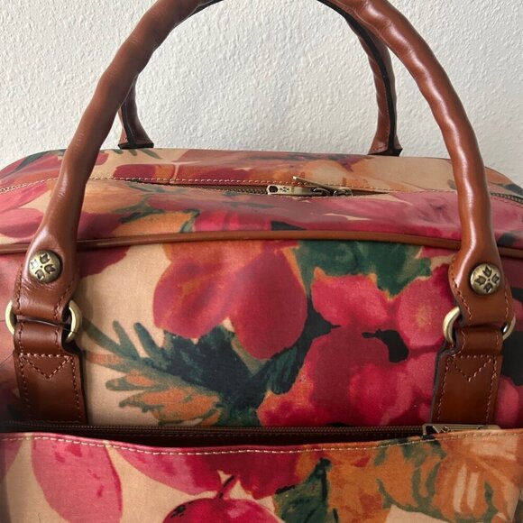Patricia Nash GONNESA Overnight Bag SPRING MULTI Luggage NWT - Picture 10 of 13